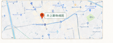 井上動物病院の地図
